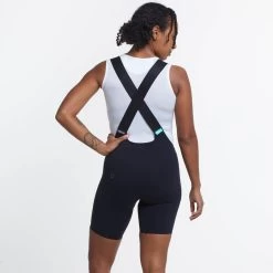 Black Short Luxe Women's Bib 2021 -Pro Fit Shop 0000 womens luxe bib short shorty back 1200x 78082fa8 a764 4a86 acad 07835eeaf72d