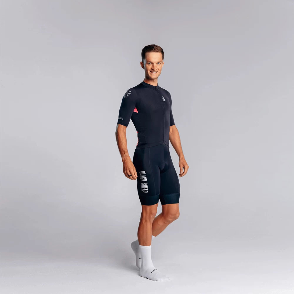 Men's Essentials TEAM Jersey - Midnight Navy Reflect 3 Men's Essentials TEAM Jersey - Midnight Navy Reflect