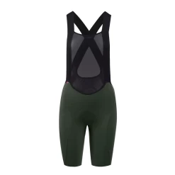 Women LUXE Bib Shorts - Dark Olive