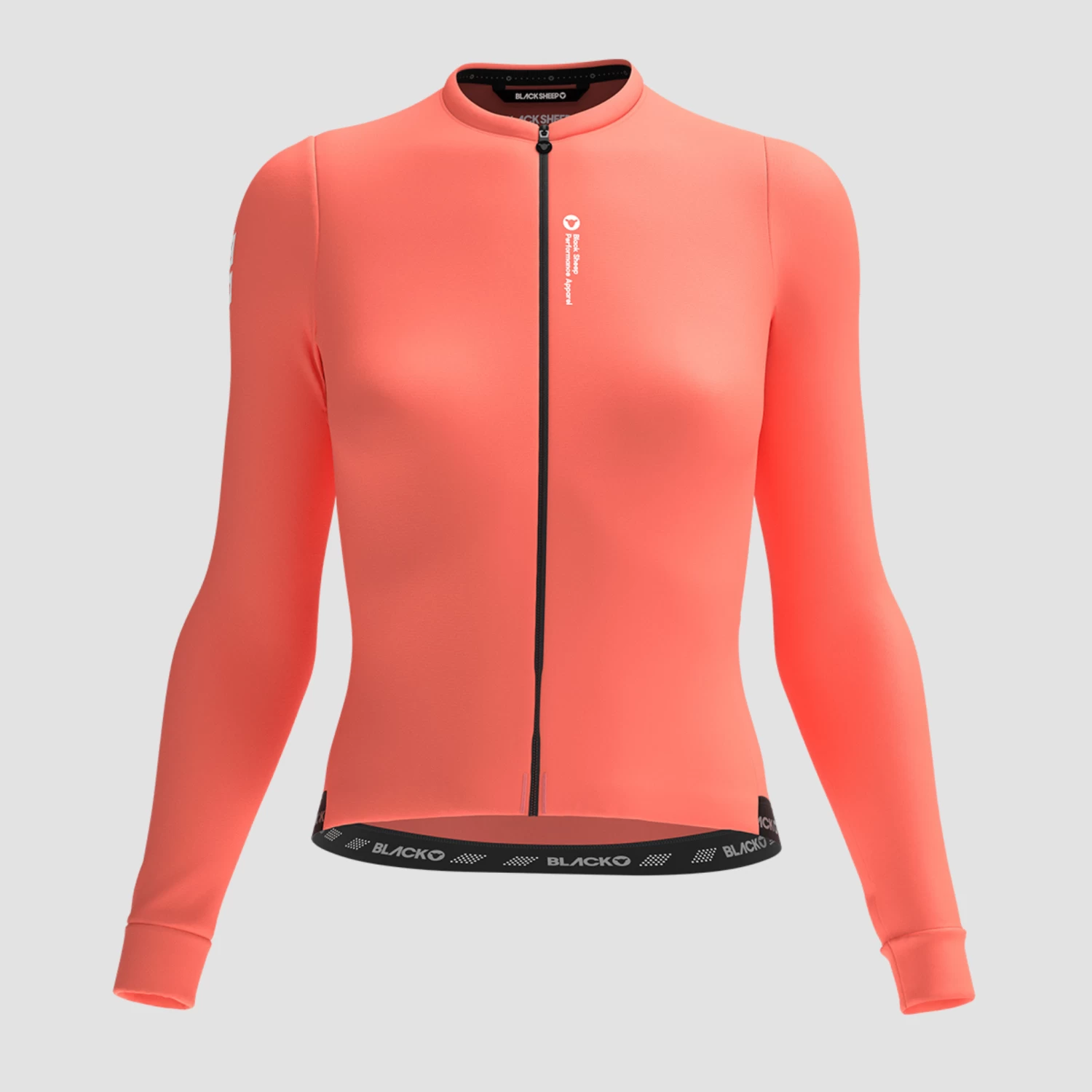 Women's WMN LuxLite LS Jersey - Coral 3 Women's WMN LuxLite LS Jersey - Coral