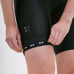 Black Mono Women's Bib Short -Pro Fit Shop 1x1 Womens Mono Bib Short Black 2