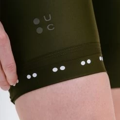 Canopy Green Mono Women's Bib Short 5 Canopy Green Mono Women's Bib Short -Pro Fit Shop 1x1 Womens Mono Bib Short Canopy Green 1