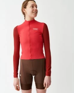 Deep Red Mechanism Women's Long Sleeve Jersey 9 Deep Red Mechanism Women's Long Sleeve Jersey -Pro Fit Shop 20220217 PNS MECHANISM22 1749 pdp page