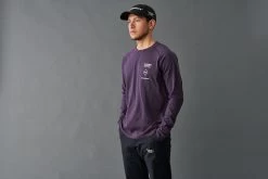 T.K.O. Off-Race Long Sleeve T-Shirt - Purple -Pro Fit Shop 20221024 PNS TKO 103