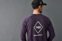 T.K.O. Off-Race Long Sleeve T-Shirt - Purple -Pro Fit Shop 20221024 PNS TKO 108