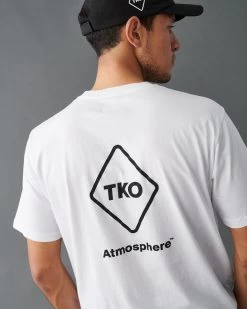 T.K.O. Off-Race T-Shirt - White -Pro Fit Shop 20221024 PNS TKO 126