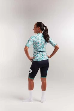 Sakura Green Essentials Team LTD Women's Jersey -Pro Fit Shop 21.04.29 BSC LTDJAPAN TEAL JERSEY FEMALE 0008