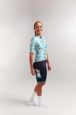 Sakura Green Essentials Team LTD Women's Jersey -Pro Fit Shop 21.04.29 BSC LTDJAPAN TEAL JERSEY FEMALE 0016