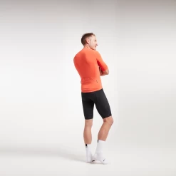 Mandarin Red Essentials TEAM Men's Jersey -Pro Fit Shop 21.09.08 BSC mens Essentials jersey mandarinred 1005