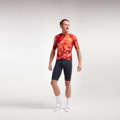 Red Pleasure / Pain Essentials TEAM Men's Jersey -Pro Fit Shop 21.09.08 BSC mens splitthedifference jersey red1095