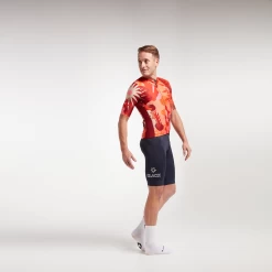 Red Pleasure / Pain Essentials TEAM Men's Jersey -Pro Fit Shop 21.09.08 BSC mens splitthedifference jersey red1097