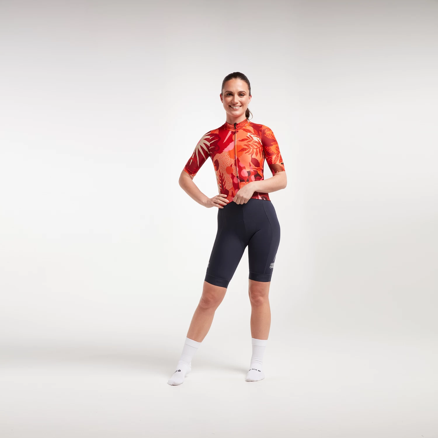 Red Pleasure / Pain Essentials TEAM Women's Jersey 4 Red Pleasure / Pain Essentials TEAM Women's Jersey - Image 2