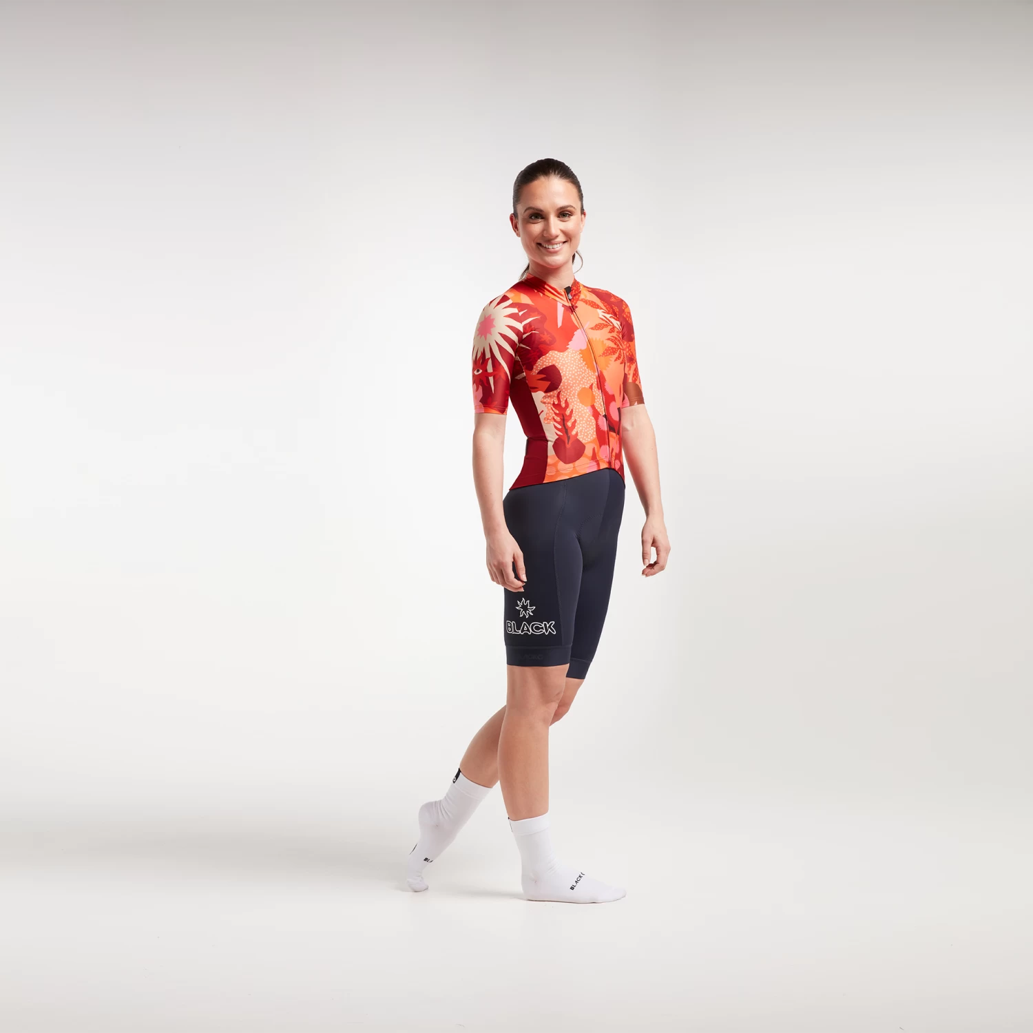 Red Pleasure / Pain Essentials TEAM Women's Jersey 7 Red Pleasure / Pain Essentials TEAM Women's Jersey - Image 5