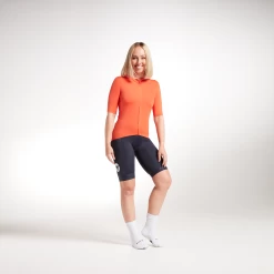 Mandarin Red Essentials TEAM Women's Jersey 9 Mandarin Red Essentials TEAM Women's Jersey -Pro Fit Shop 21.10.20 BSC ESSENTIALS F jersey manderin V1 0013