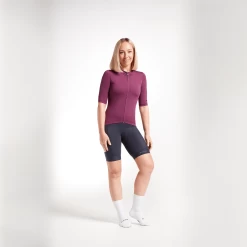 Italian Plum Essentials TEAM Women's Jersey -Pro Fit Shop 21.10.20 BSC ESSENTIAL jersey plum V1 0005