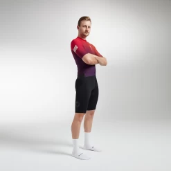 Mandarin Purple Glaze Racing Climbers SS Men's Jersey -Pro Fit Shop 21.12.10 BSC RACING Climber AUTUMN 0407