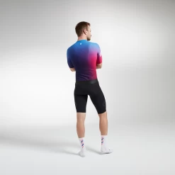 Lakers Blue Glaze Racing Climbers SS Men's Jersey -Pro Fit Shop 21.12.10 BSC RACING Climber BLUE PINK 0445