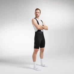 Black RACING Seamless Men's Bib And Brace -Pro Fit Shop 21.12.10 BSC RACING bib black 0485