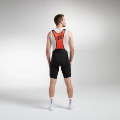 Black RACING Seamless Men's Bib And Brace -Pro Fit Shop 21.12.10 BSC RACING bib black 0495