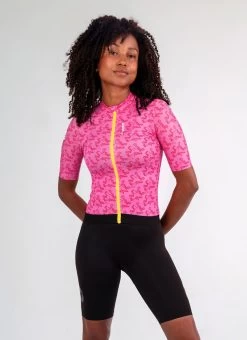Ellen Porteus X WMN Integrated Jersey - Pink -Pro Fit Shop 2 BSC ELLEN Studio 65