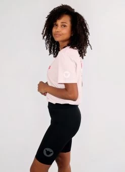 Ellen Porteus Women's Inactivewear Capped Tee - Pink Birds & Snakes 7 Ellen Porteus Women's Inactivewear Capped Tee - Pink Birds & Snakes -Pro Fit Shop 3 BSC ELLEN Studio 52