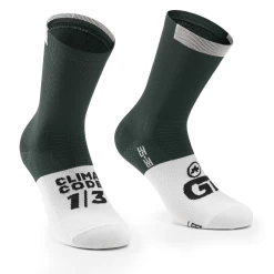 Assos Schwarzwald Green GT Socks C2