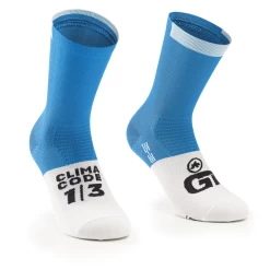 Assos Cyber Blue GT Socks C2
