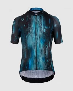 Assos Cyber Blue Drop Head MILLE GT Men's Jersey C2