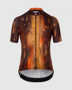 Assos Orange Drop Head Droid MILLE GT Men's Jersey C2