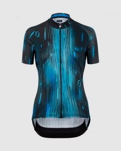 Assos Cyber Blue Drop Head UMA GT Women's Jersey C2