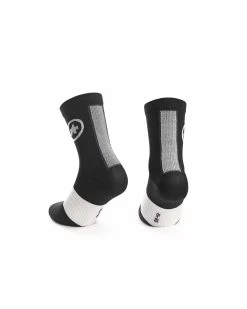 Black Assosoires Summer Socks 5 Black Assosoires Summer Socks -Pro Fit Shop Assos Black Assosoires Summer Socks CyclingAccessories Back VeloVeloSingapore