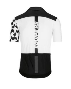 Assos Holy White Equipe RS Aero Men's Jersey -Pro Fit Shop Assos EquipeRSAero HolyWhite Men CyclingJersey Back VeloVeloSingapore