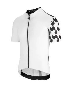Assos Holy White Equipe RS Aero Men's Jersey -Pro Fit Shop Assos EquipeRSAero HolyWhite Men CyclingJersey SideView VeloVeloSingapore