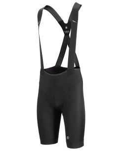 Assos Black Equipe RS S9 Men's Bib -Pro Fit Shop Assos EquipeRSS9 Black Men CyclingBib SideView VeloVeloSingapore