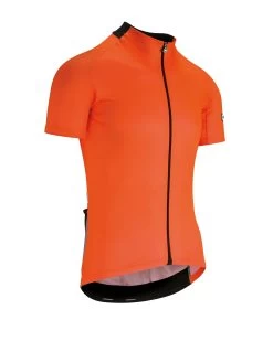 Assos Lolly Red Mille GT Men's Jersey -Pro Fit Shop Assos MilleGT LollyRed Men CyclingJersey SideView VeloVeloSingapore
