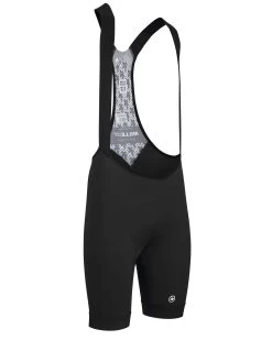 Assos Black Mille GT Men's Bib -Pro Fit Shop Assos Mille GT Men CyclingBib Black SideView VeloVeloSingapore