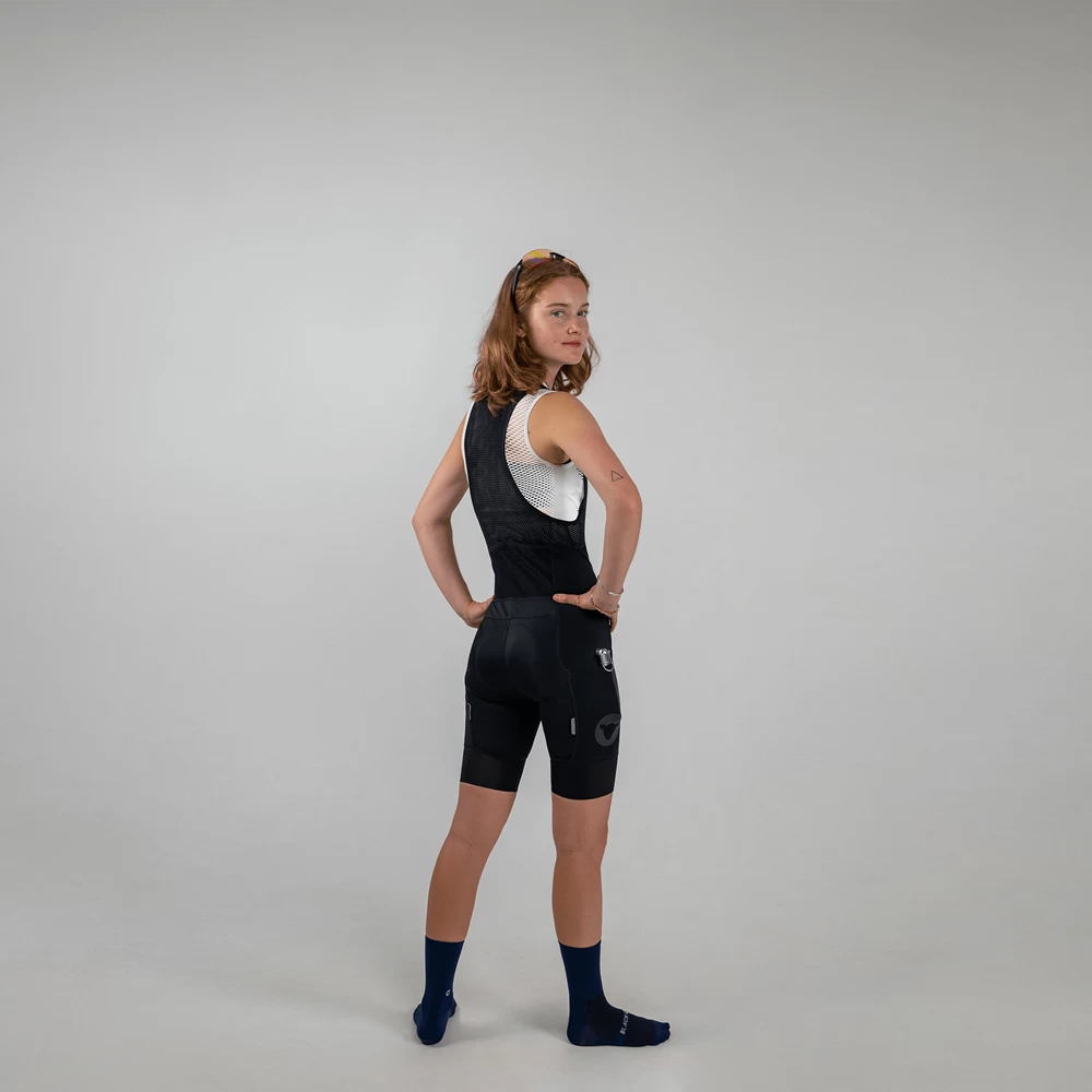 Women's ADV Cargo Bibs - Black 4 Women's ADV Cargo Bibs - Black - Image 2