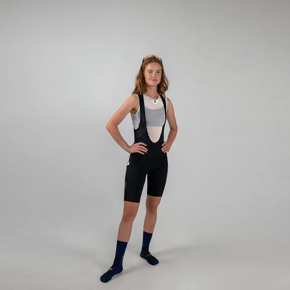 Women's ADV Cargo Bibs - Black 3 Women's ADV Cargo Bibs - Black