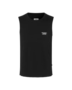 Black Balance Sleeveless Men's Top