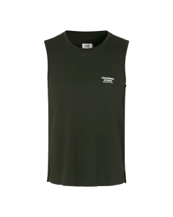 Dark Olive Balance Sleeveless Men's Top