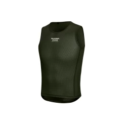Olive Sleeveless Men's Baselayer -Pro Fit Shop Baselayer Olive Side 4 5