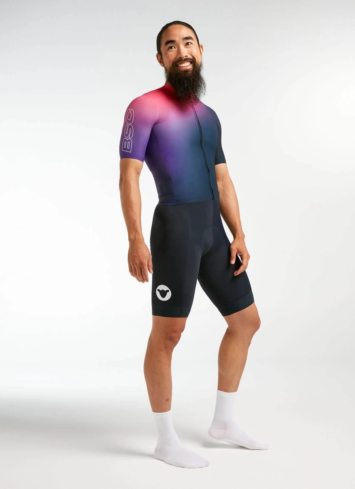 Lakers Ombre Racing Climber Men's Jersey 6 Lakers Ombre Racing Climber Men's Jersey - Image 4