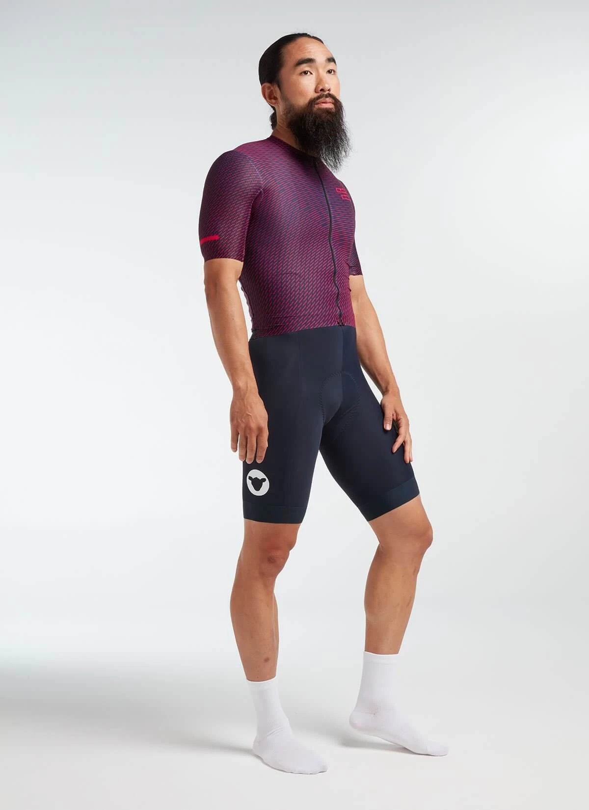 Pink Slash Racing Aero Men's Jersey 5 Pink Slash Racing Aero Men's Jersey - Image 3