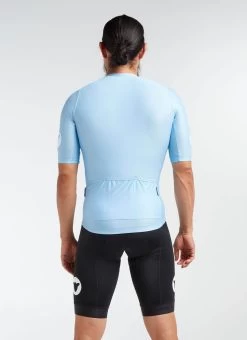 Vista Blue Essentials TEAM Men's Jersey -Pro Fit Shop C 20.12.10 BSC TEAM M JERSEY VISTA BLUE 0006