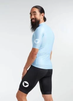 Vista Blue Essentials TEAM Men's Jersey -Pro Fit Shop C 20.12.10 BSC TEAM M JERSEY VISTA BLUE 0008