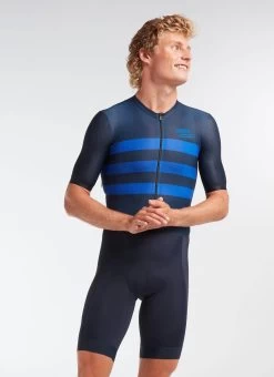 Classics Racing Blue Aero Men's Jersey -Pro Fit Shop C 20.12.11 BSC Racing Classics SS Navy 0005