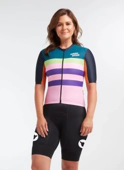 Classics Flèche Wallonne WMN LuxLite Women's Jersey -Pro Fit Shop C 20.12.11 BSC WMN CLASSICS JERSEY BLACK ORANGE 0006