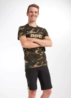 Forest Camo Adventure ActiveCotton Men's T-shirt -Pro Fit Shop C 21.02.25 BSC ADV CottonTee CamoGreen 3