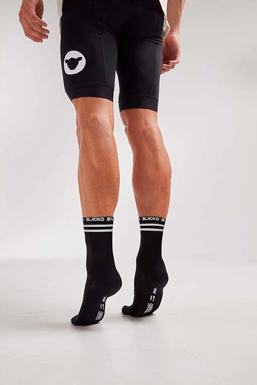 Black Perfect Crew Socks 3 Black Perfect Crew Socks