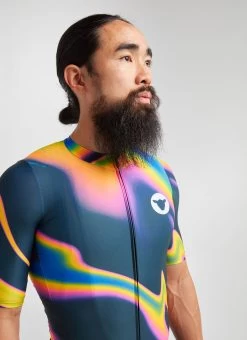 Prism Flare Essentials TEAM LTD Men's Jersey -Pro Fit Shop C Detail 20.09.02 BSC CYBERPUNK M PRISM JERSEY SS 0009